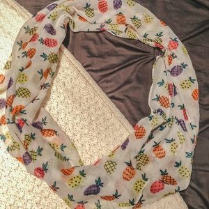Pineapple Infinity Scarf